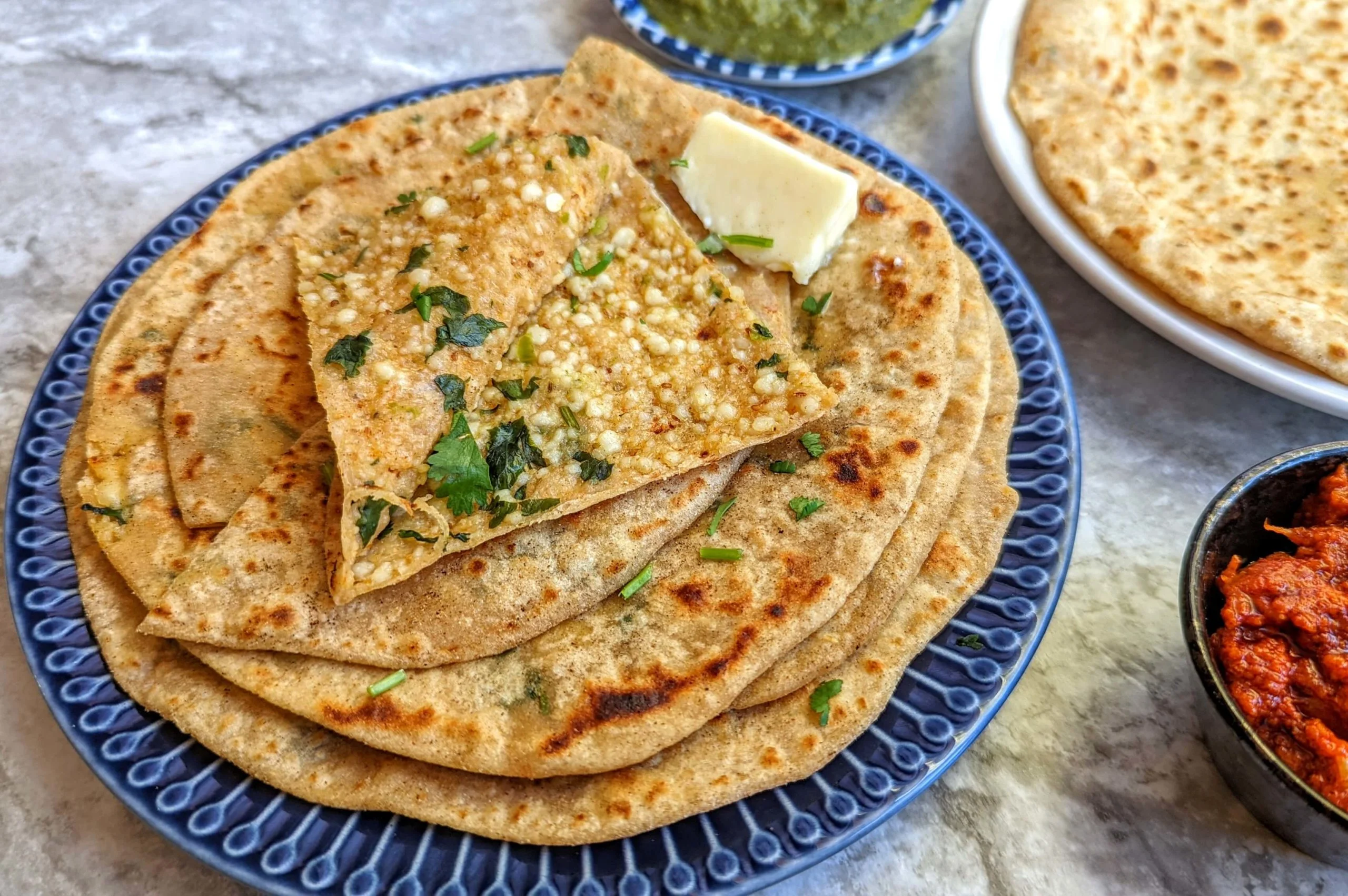 Paneer Parantha Combo (2 pcs)