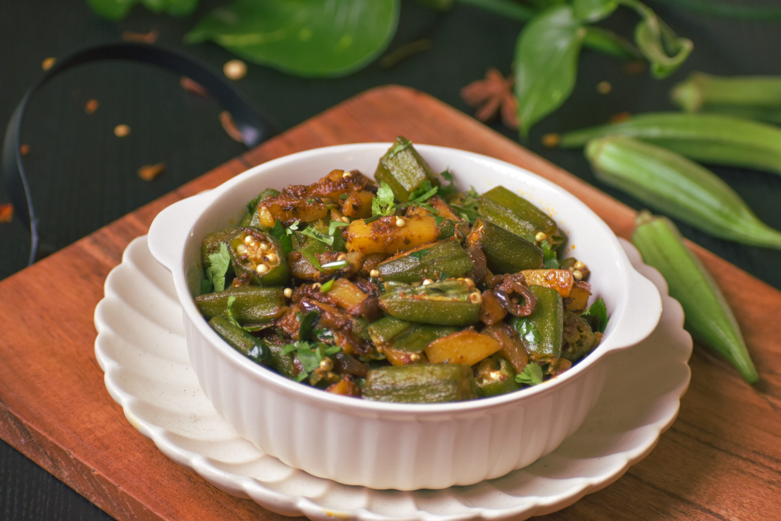 Aloo Bhindi (Fiji Style)