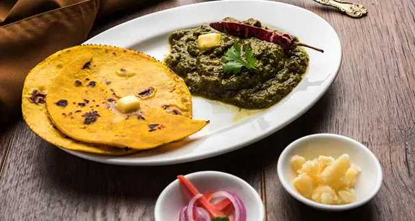Saag Makki di Roti Combo (2 pcs)